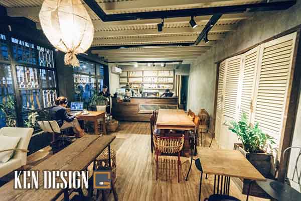 thiết kế quán cafe nhỏ đẹp